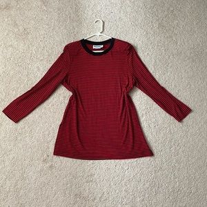Red & black striped top! 🖤❤️